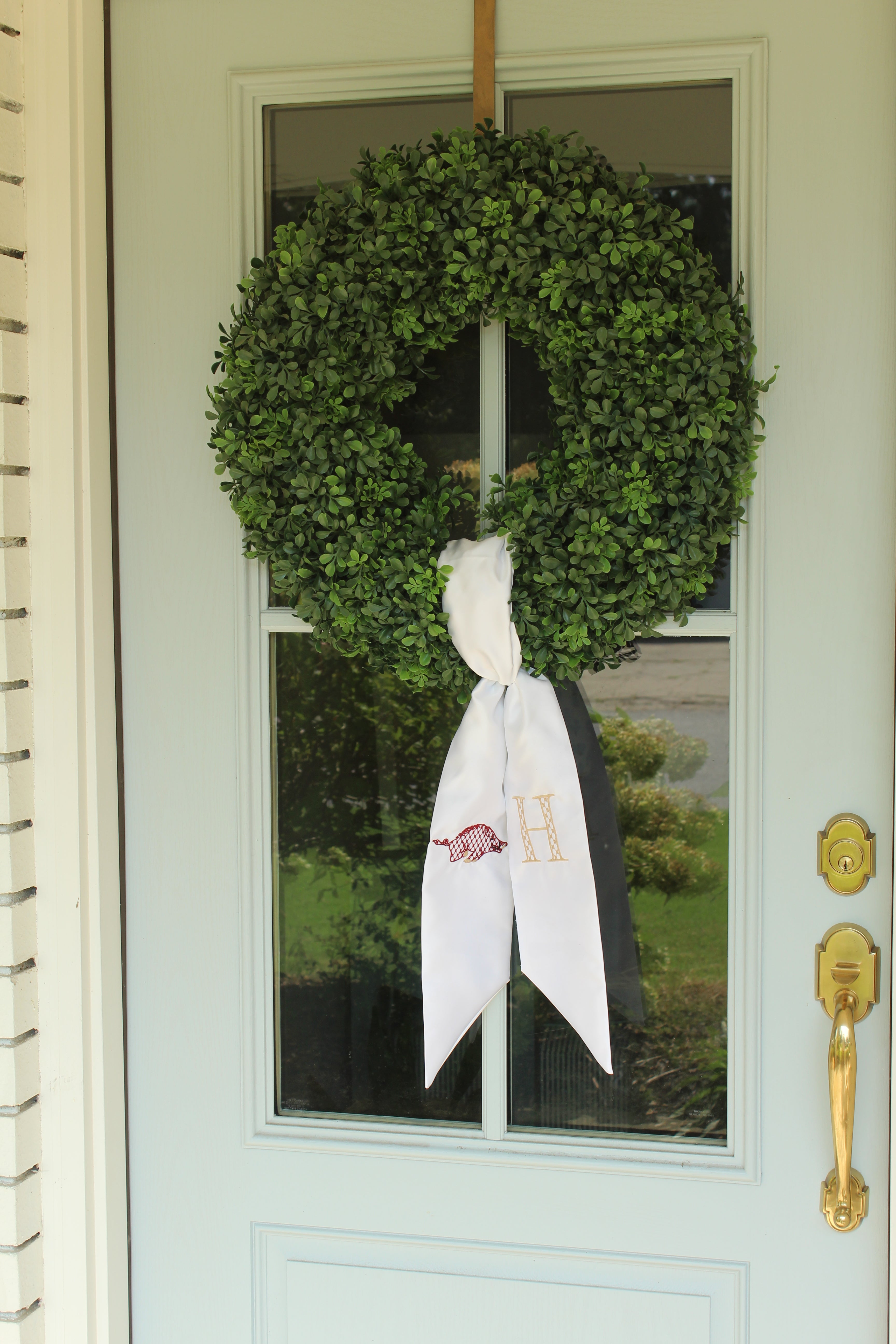Razorback Wreath Sash