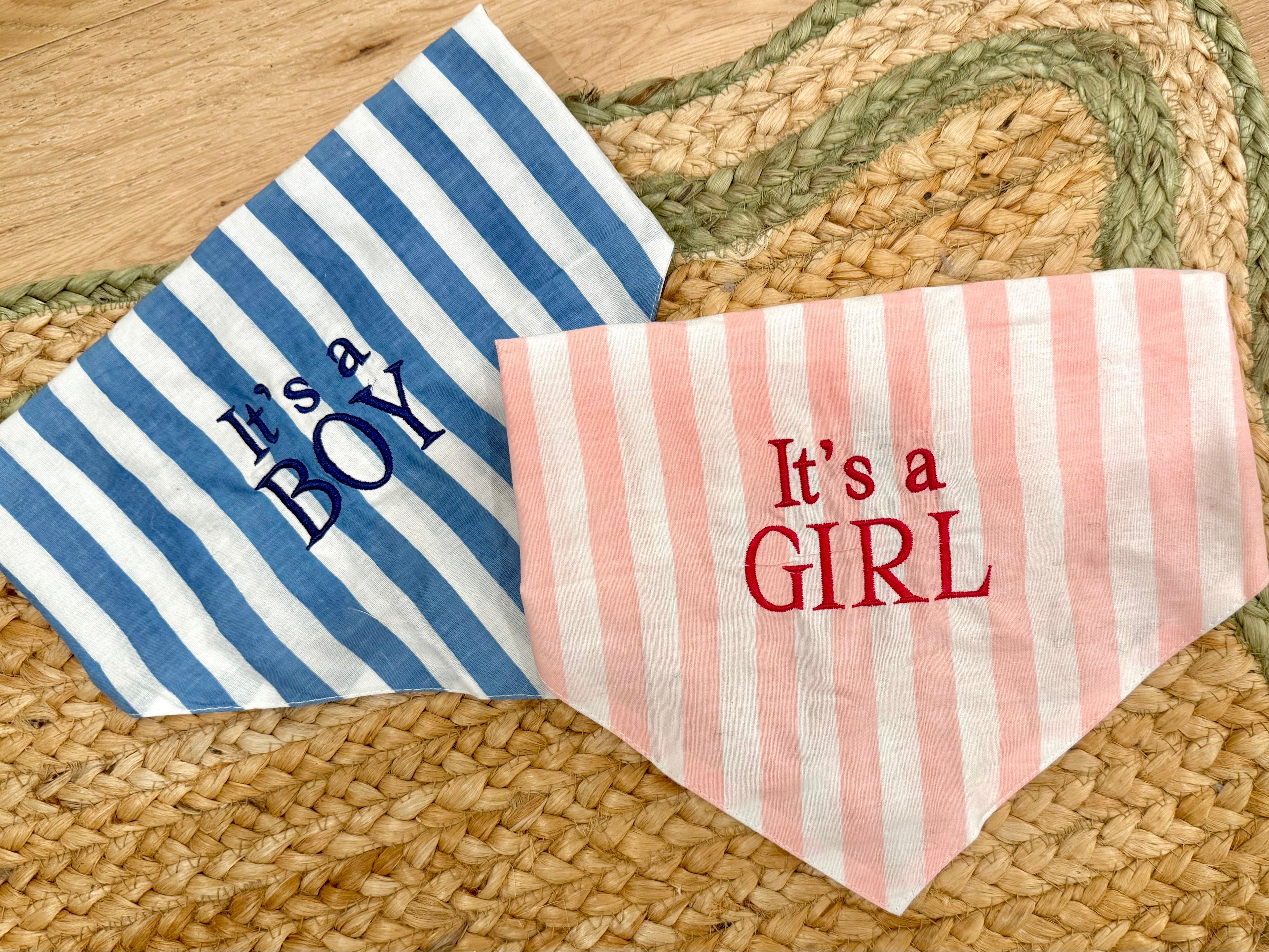 Bandana Set- Gender Reveal