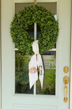 Pumpkin Wreath Sash
