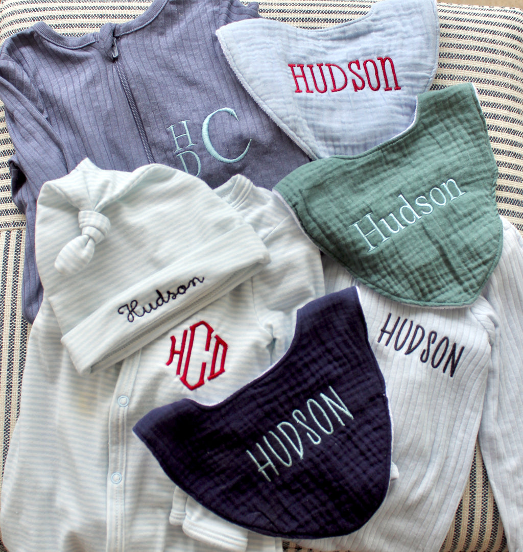 Bib Bundle - Blue - Set of 3