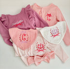 Bib Bundle - Pink - Set of 3