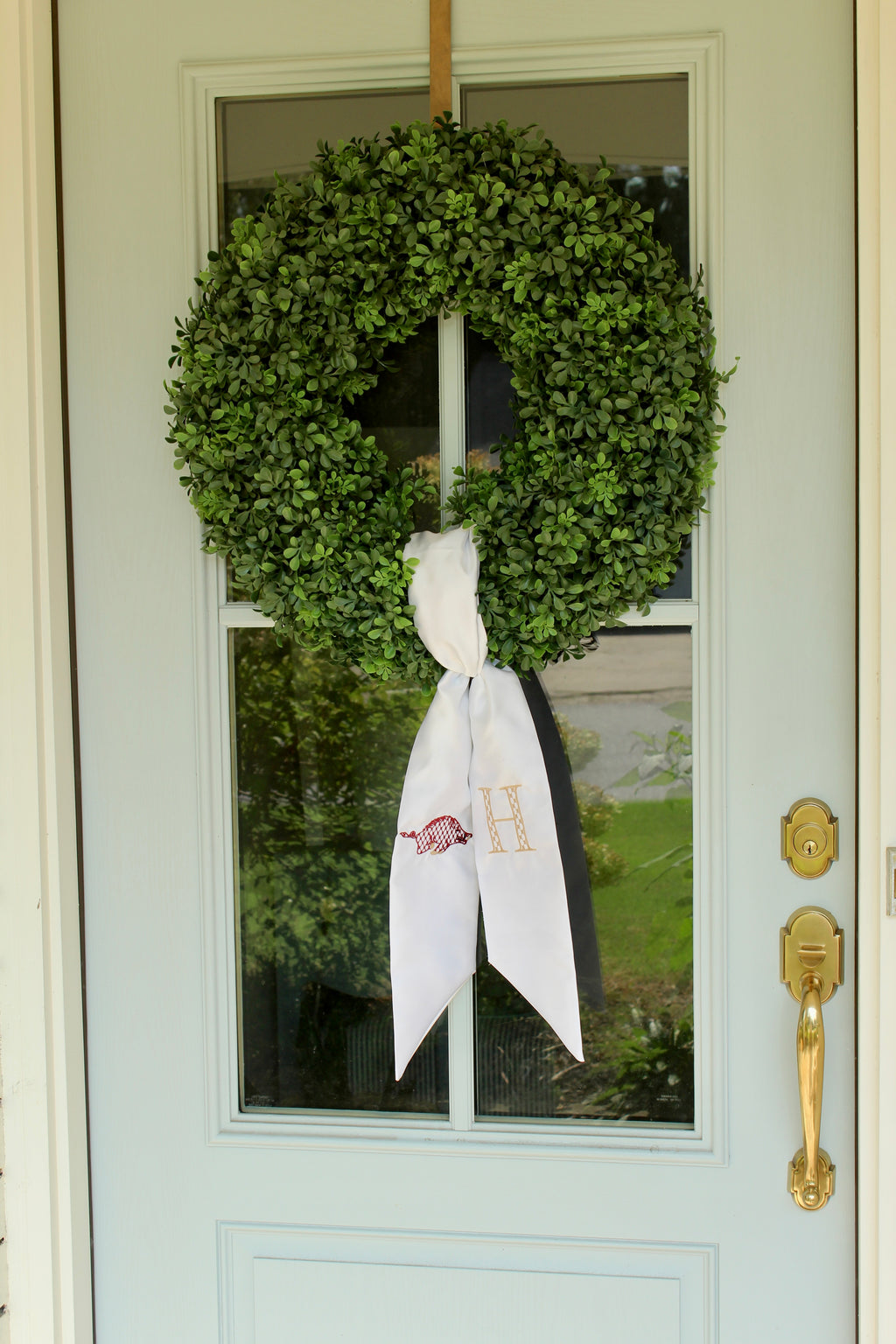 Razorback Wreath Sash