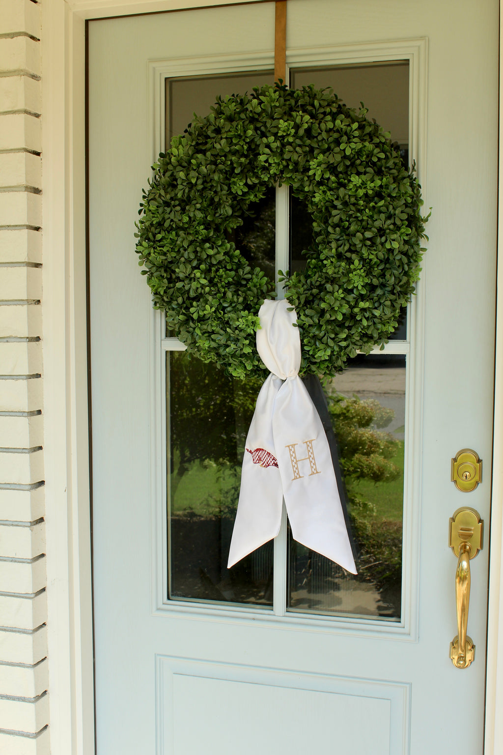 Razorback Wreath Sash